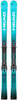 HEAD-Ski mit blauem Design und schwarzen Bindungen für sportliche Skifahrer.