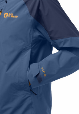 Jack Wolfskin Eagle Peak 2L Regenjacke mit Kapuze