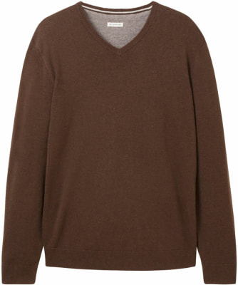 Tom Tailor TOM TAILOR Basic V-Neck férfi pulóver