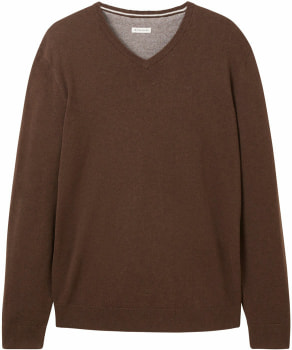 Tom Tailor TOM TAILOR Basic V-Neck férfi pulóver