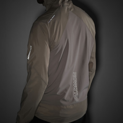 Salomon Bonatti Cross Windjacke mit Kapuze