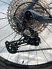 Shimano XT Fahrrad-Schaltwerk mit Kassette und Kette.