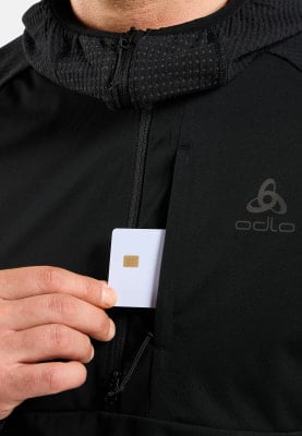 Odlo Zeroweight Langlaufjacke mit Kapuze