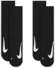 Nike Tenisové ponožky U Multiplier Crew 2PR Cushioned,2PÁ/BAL