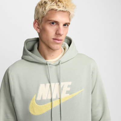 Nike M Nk Club Bb Po Chnl Ftra ff. kapucnis pulóver