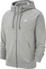 Nike M Nsw Club Hoodie FZ férfi kapucnis felső