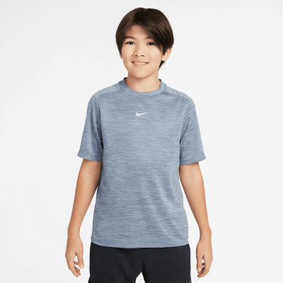Nike B Nk Df Multi Ss Top Lbr Hthr gyer. póló
