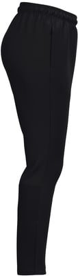 Schwarze Hose mit elastischem Bund und Seitennähten. Schwarze Hose mit elastischem Bund und Seitennähten.