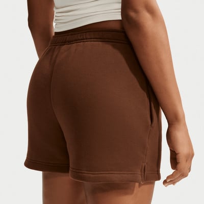 Nike Studio Fleece Mid-Rise 4"inch Shorts Nike Studio Fleece Mid-Rise 4"inch Shorts