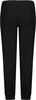 Schwarze Damen-Jogginghose mit elastischem Bund und Rippbündchen.