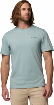 Columbia CSC Logo Back Tee T-Shirt kurzarm 100%org.BW