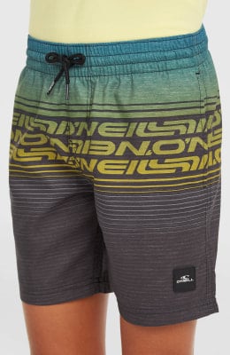 O'Neill Logo Stripe Badeshorts