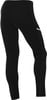 Schwarze Sporthose mit feinem Muster an der Beinseite.