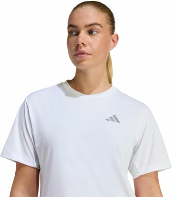 adidas Run Ess Tee W Laufshirt 100%rec.PES