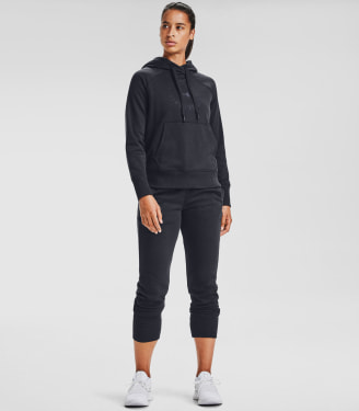 UNDER ARMOUR Rival Metallic női kapucnis felső