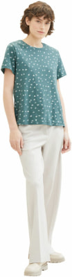 Tom Tailor TOM TAILOR Crew Neck Print Női póló