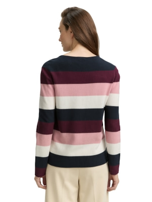 Tom Tailor Knit Structured Női pulóver