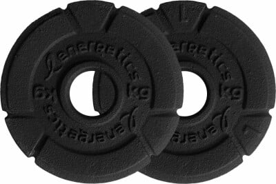 Energetics 2er-Pack Guss 0,5 kg Hantelscheiben Energetics 2er-Pack Guss 0,5 kg Hantelscheiben