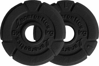 Energetics 2er-Pack Guss 0,5 kg Hantelscheiben