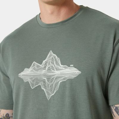 Helly Hansen Skog Graphic férfi póló