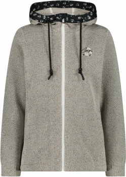 CMP Knit Tech Fleecejacke mit Kapuze