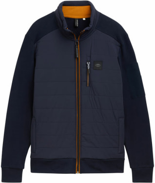 TOM TAILOR Hybrid Sweat Jkt pulóver