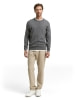 Tom Tailor Basic Crewneck férfi pulóver
