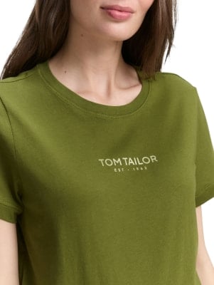 Tom Tailor Logo Print női póló