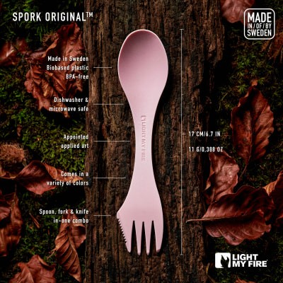 Light My Fire LightMyFire Lžíce-vidlička- nůž Spork Original 4ks v balení