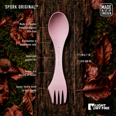 LightMyFire Lžíce-vidlička- nůž Spork Original 4ks v balení