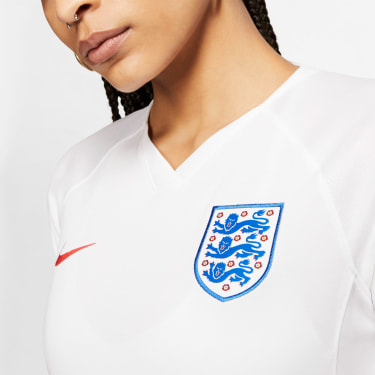 Breathe England Stadium Home Soccer Jersey női foci mez felső
