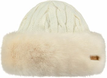 Barts Fur Cable Bandhat Mütze mit Pelz 50%Wolle, Faux Fur