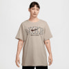 Damen-T-Shirt von Nike mit Logo und Schriftzug Athletics & Wellness.