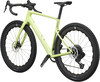 Ein grünes Scott Gravelbike mit schwarzen Rädern und Details.