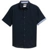 TOM TAILOR Cotton Linen rövid ujjú ing