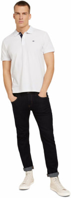 Tom Tailor Basic férfi galléros póló