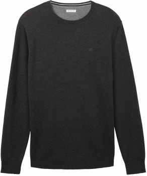 Tom Tailor TOM TAILOR Basic Crew Neck pulóver
