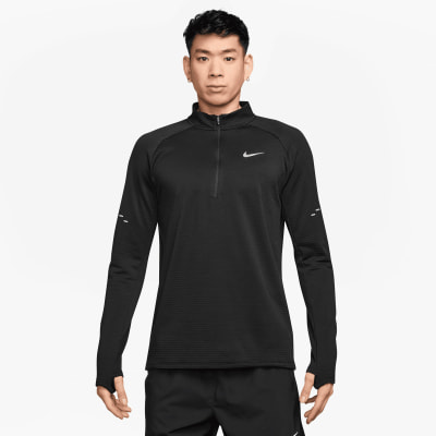 Nike Therma-Fit Repel Winterized Stride langarm Laufshirt mit Halfzip