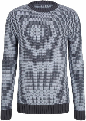 Tom Tailor TOM TAILOR Structured Knitt férfi pulóver