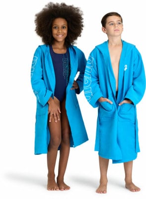 Arena ZEAL PLUS JR gyerek fürdőköpeny, Microfiber