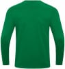 Grünes Langarmshirt mit feiner Stofftextur.