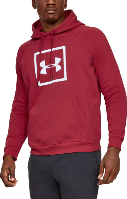 Under Armour Rival Fleece Logo férfi kapucnis felső