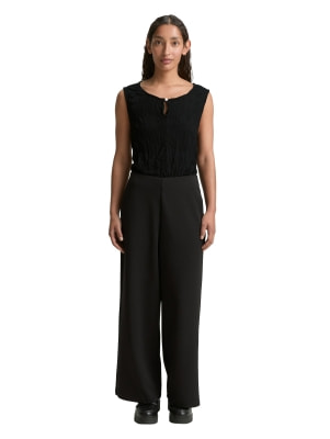Tom Tailor Crincle V-Neck női ujjatlan póló