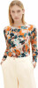 Tom Tailor TOM TAILOR Mock Neck W Aop női póló