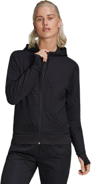 AEROREADY Jacquard Logo Kapuzenjacke