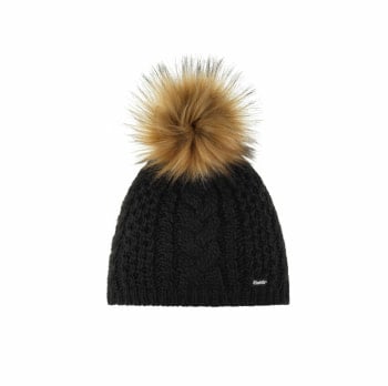 Eisbär Afra Lux Haube mit Pompon