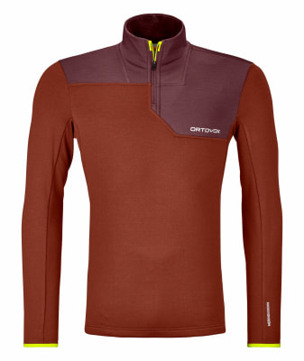 Ortovox Fleece Light Langarmshirt mit Halfzip