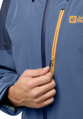 Jack Wolfskin Eagle Peak 2L Regenjacke mit Kapuze