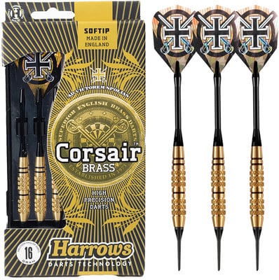 Harrows Corsair 3er-Set Soft Dartpfeile Harrows Corsair 3er-Set Soft Dartpfeile