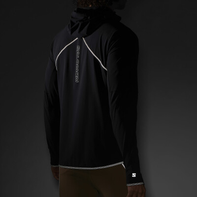 Salomon Sense Aero Hybrid Midlayer mit Kapuze